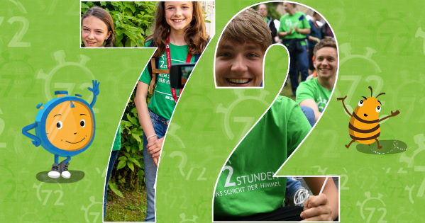 Uns schickt der Himmel: 72 Stunden Aktion 10.-13. Juni 2027