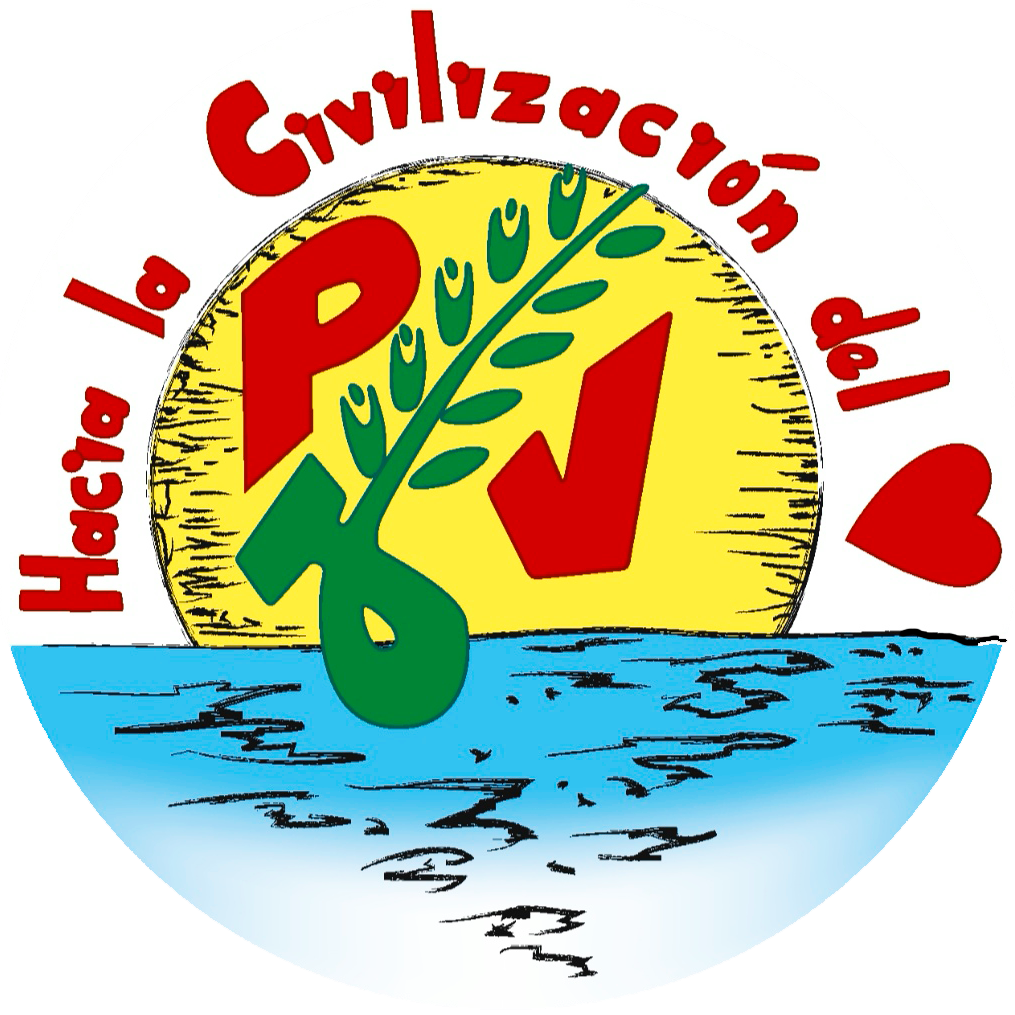 Das Bild zeigt das Logo der Nationalen Jugendpastoral Boliviens (PJV)