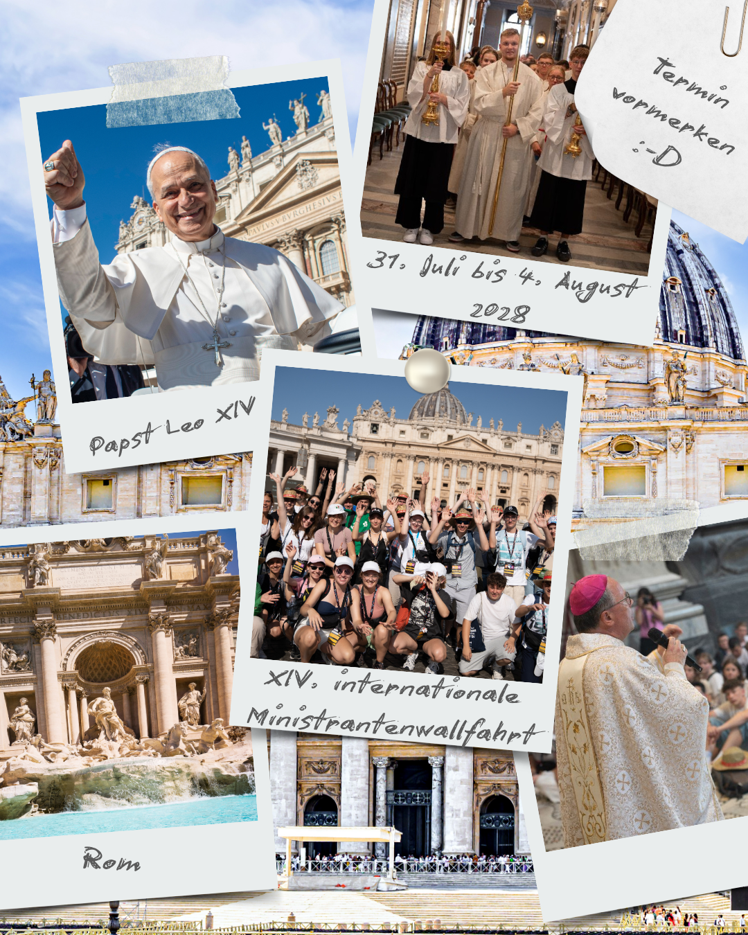 Ministrantenwallfahrt Rom (1) (c) Abteilung Jugend / Bistum Trier Ministrantenwallfahrt Rom (1)