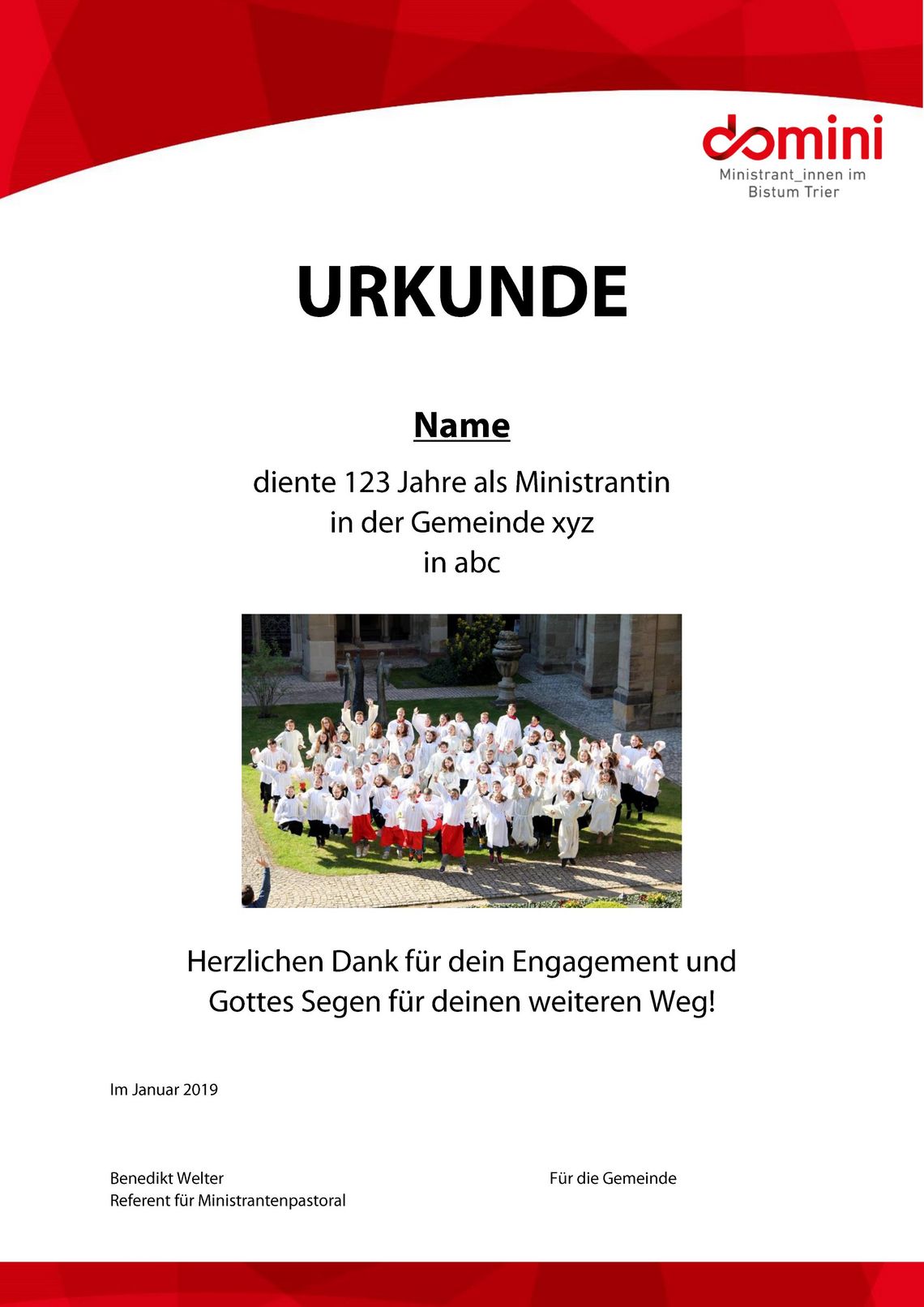 Urkunde