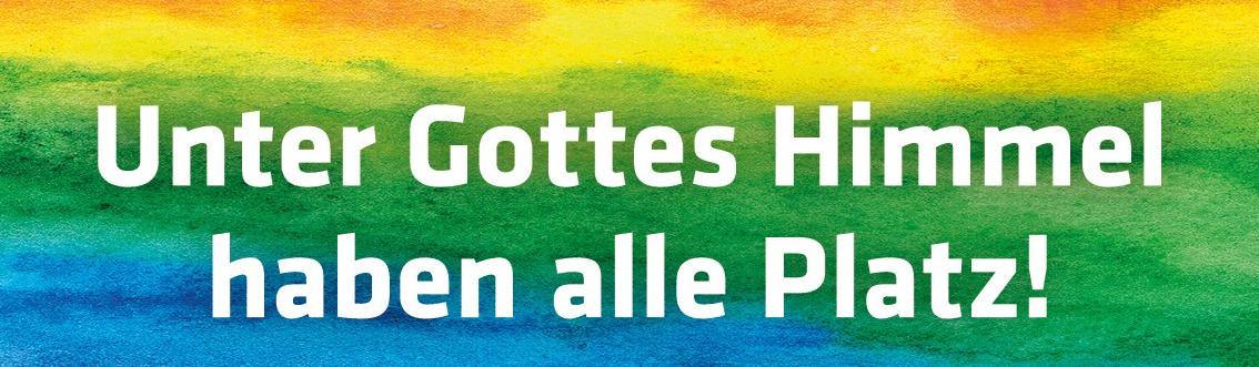 Unter Gottes Himmel...Aufkleber