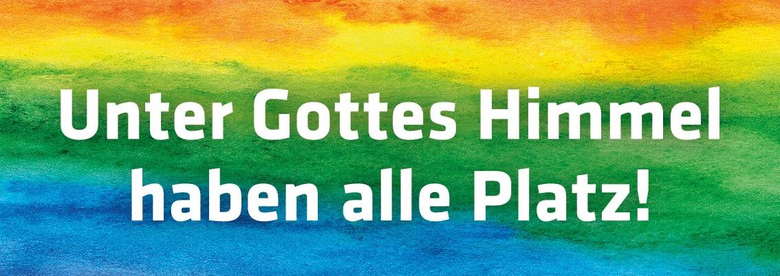 Unter Gottes Himmel...Aufkleber