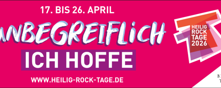 Webebanner für die Heilig-Rock-Tage