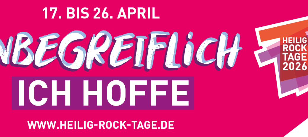Webebanner für die Heilig-Rock-Tage