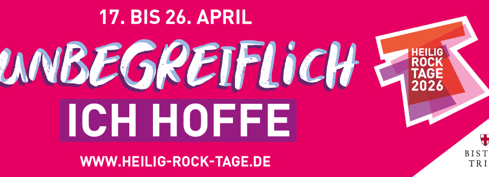 Webebanner für die Heilig-Rock-Tage