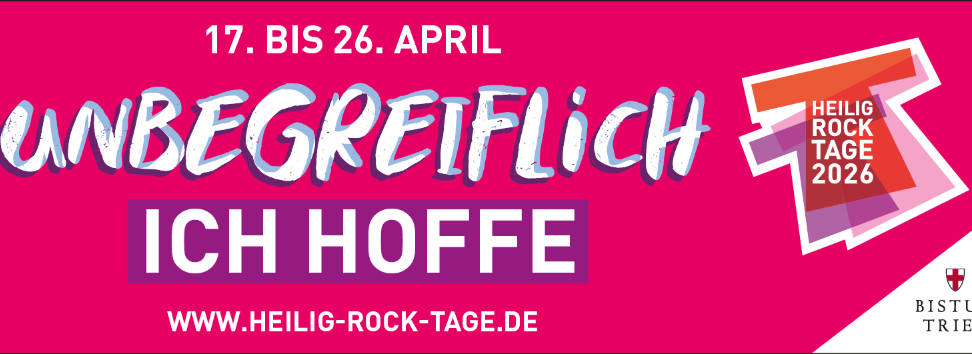 Webebanner für die Heilig-Rock-Tage