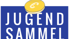 Das Bild zeigt Kupfermünzen und eine kleine wachsende Pflanze. Es bewirbt die Jugendsammelwoche des Landesjugendrings RLP