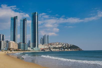 Der Haeundae-Strand