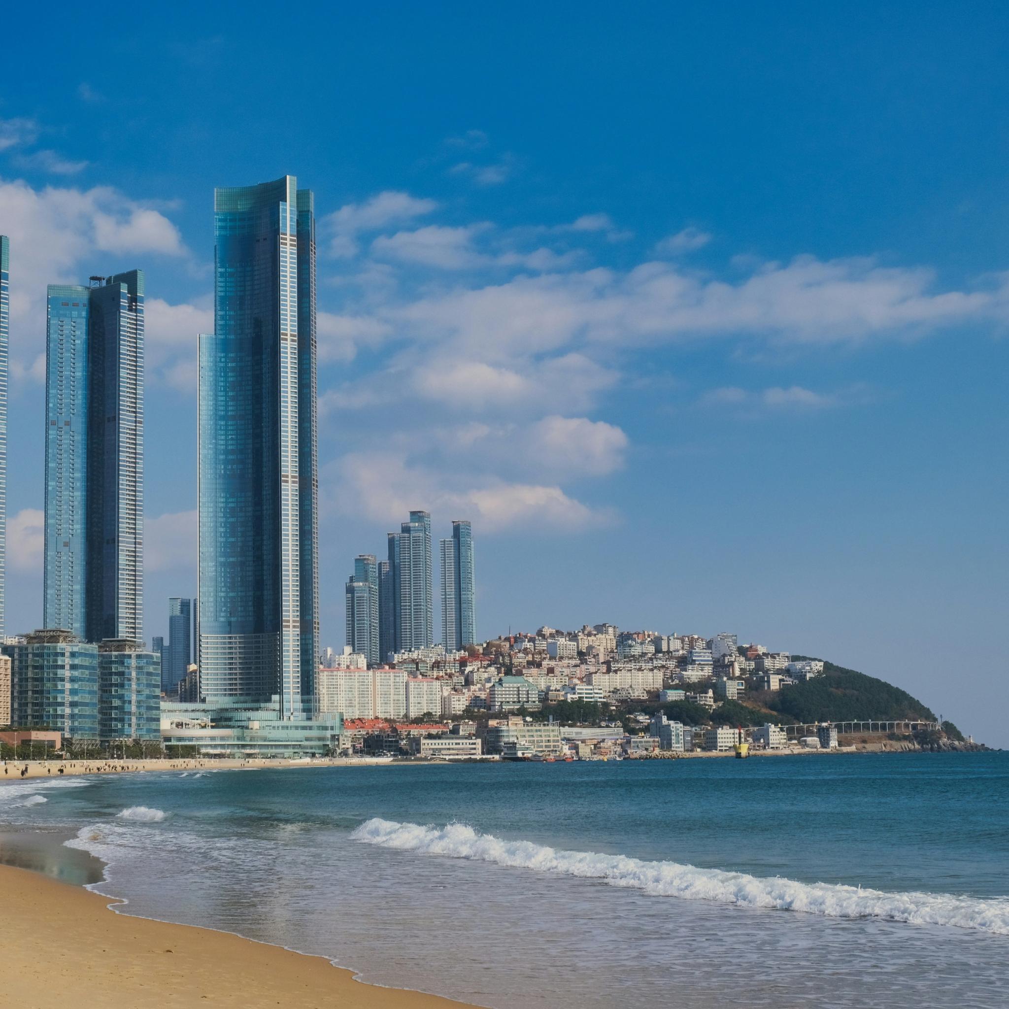 Der Haeundae-Strand
